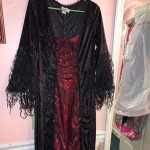 Floor length Halloween costume